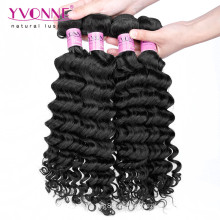 Venta al por mayor Deep Wave Virgin Cambodian Hair Weave